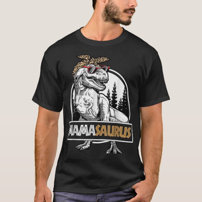 Camiseta Mamasaurus T Rex Dinosaur Mama Saurus (Anverso)
