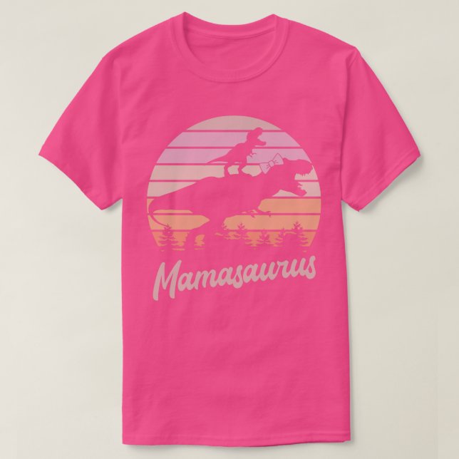 Camiseta Mamasaurus TRex Dinosaur (Diseño del anverso)