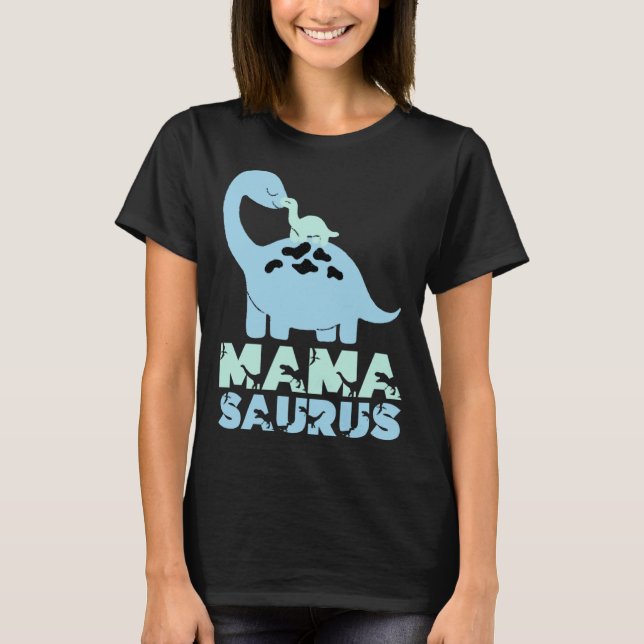 Camiseta Mamasaurus Trex Mama Saurus Mom Dinosaur Mama Rex  (Anverso)