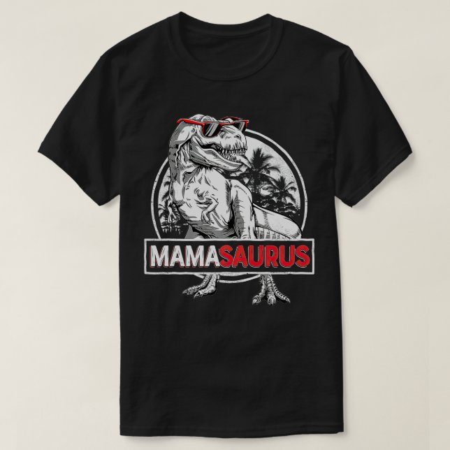 Camiseta    Mamasaurusrex Mama Saurus Dinosaur Mom Gi (Diseño del anverso)