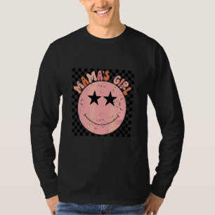 Camiseta Mamau2019s Chica Groovy Vintage Orgullosa Mamá Ado