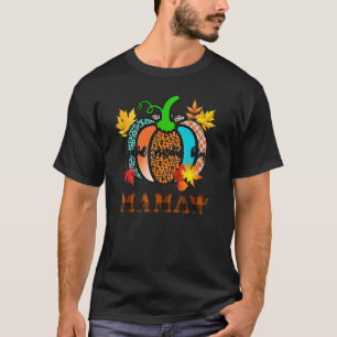 Camiseta Mamaw Calabaza Leopard Mamaw Grfatídicos Bles agra