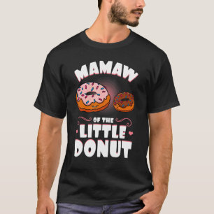 Camiseta Mamaw Del Pequeño Donut Género Revelan Bebé Showe