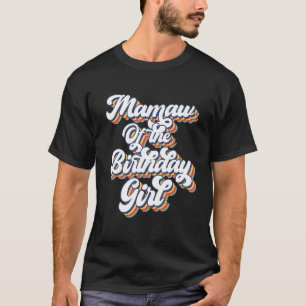 Camiseta Mamaw retro vintage del Chica de cumpleaños