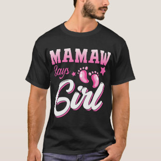 Camiseta Mamaw, revelación de género, dice que la familia d
