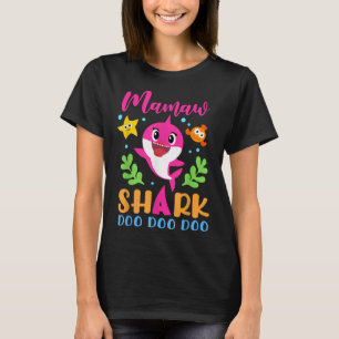Camiseta Mamaw Shark Mamaw Tiburón: Día de la Madre