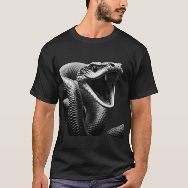 Camiseta Mamba negra peligrosa (Anverso)