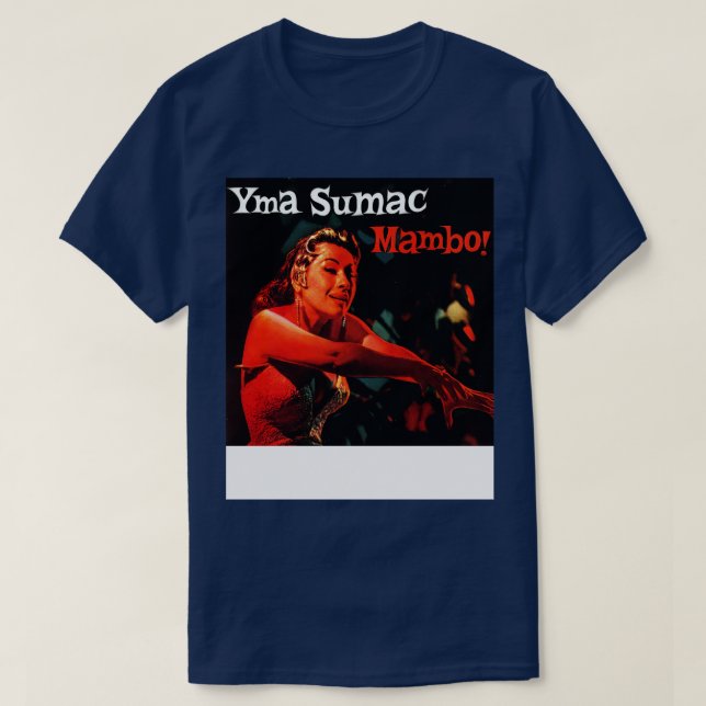 Camiseta Mambo Yma Sumac (Diseño del anverso)