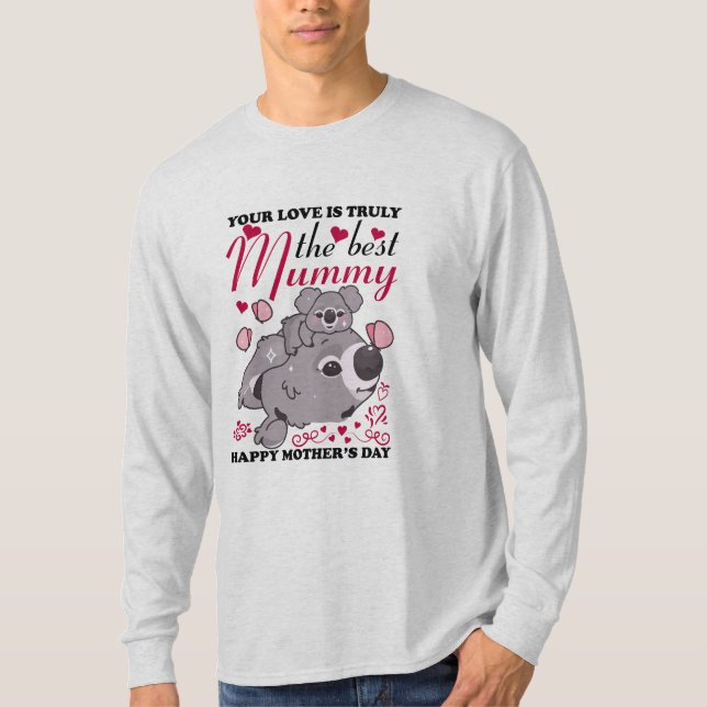 Camiseta Mami Art La Mejor Mami (Anverso)