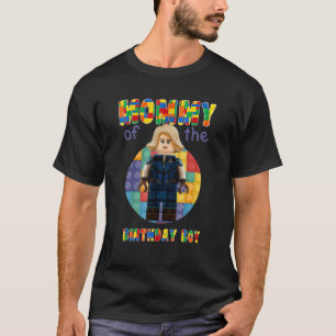 Camiseta Mami Brick Builder Bloques Master Builder