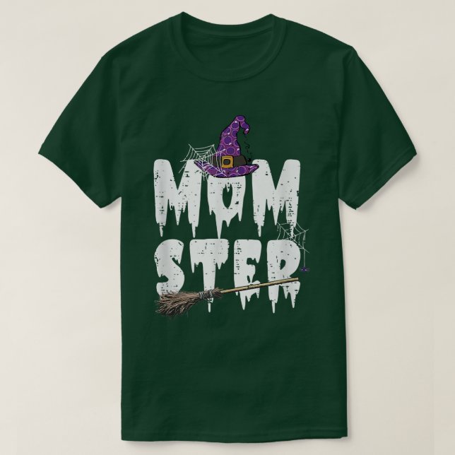 Camiseta Mami de brujas monstruo disfraz Funny Madre H (Diseño del anverso)