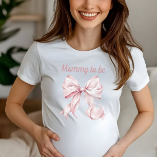 Camiseta Mami de Coquette Rosa y Perlas para ser