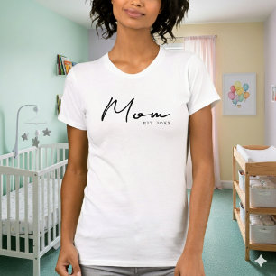Camiseta Mami de escritura negra establecida