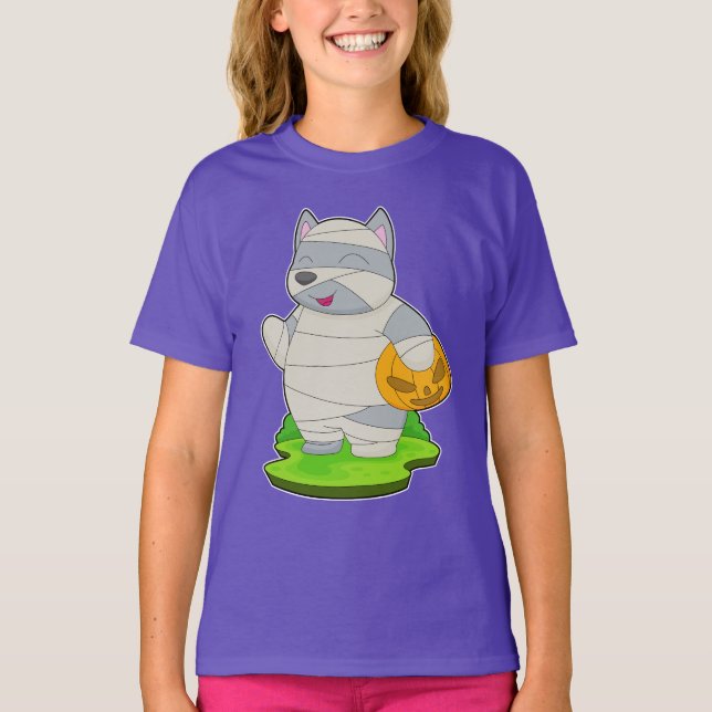 Camiseta Mami de Halloween Cat (Anverso)