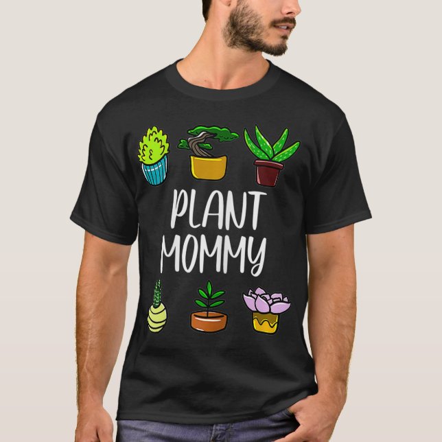 Camiseta Mami de la planta puertorriqueña Gardener Green Th (Anverso)