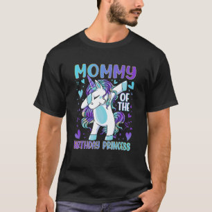 Camiseta Mami de la princesa del partido de cumpleaños Dabb
