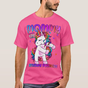Camiseta Mami de la princesa nacida Chica fallando en Unico
