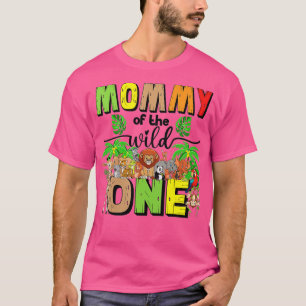 Camiseta Mami de la salvaje Selva Safari de cumpleaños de u