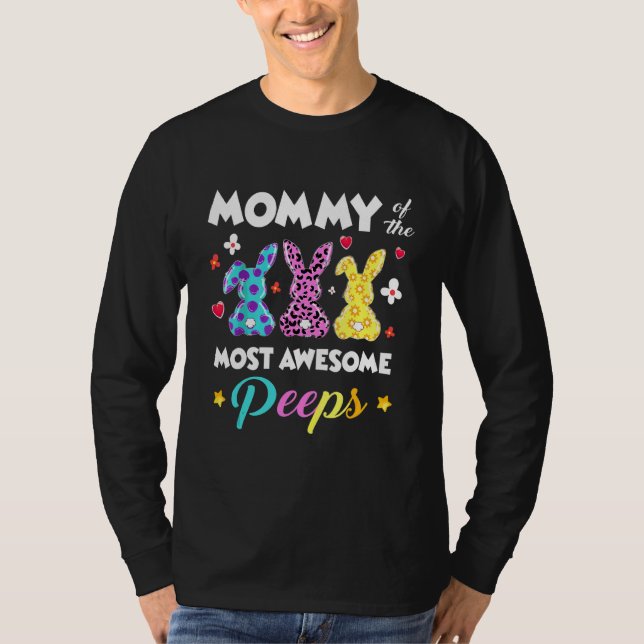Camiseta Mami De Los Conejitos Más Alegres Cute Gnome Feliz (Anverso)