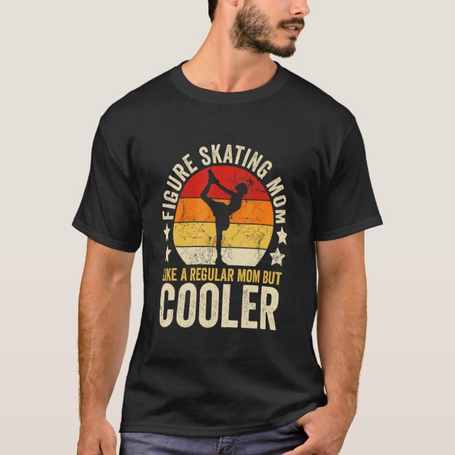 Camiseta Mami De Patinaje Artístico Como Una Madre Normal P (Anverso)