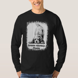 Camiseta Mami de perro morena crujiente de la montaña de Be