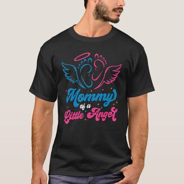 Camiseta Mami De Un Pequeño Ángel Embarazo Y Pérdida De Lac (Anverso)