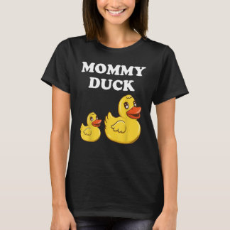 Camiseta Mami Duck Cuck Duck Mamá Amarillo Goma Ducky
