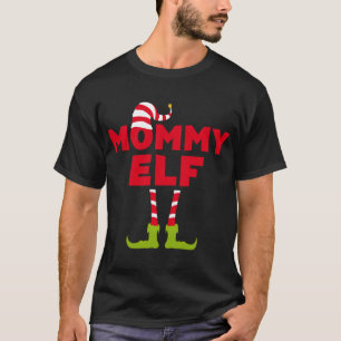 Camiseta Mami Elf Long Sleeve Navidades Costume