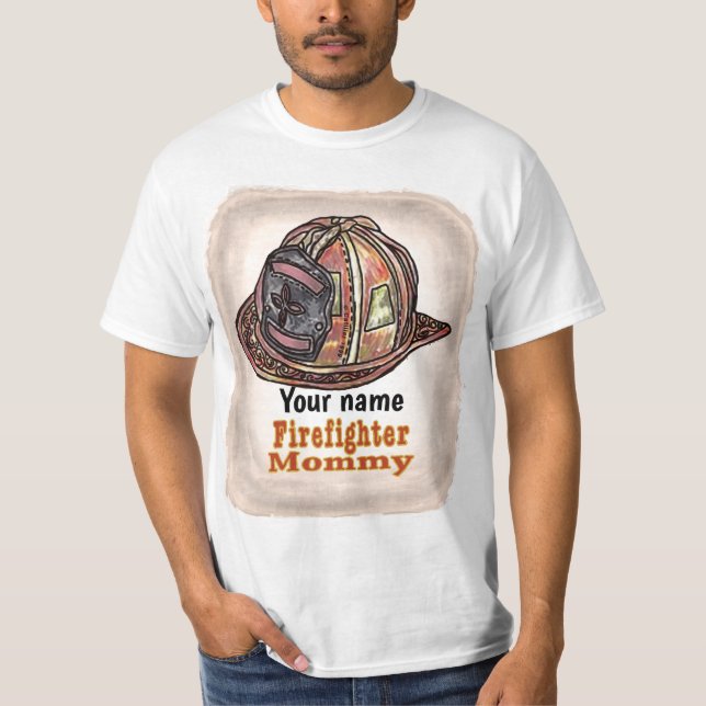 Camiseta mami FireFighter (Anverso)
