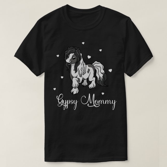 Camiseta Mami gitana de los caballos (Diseño del anverso)