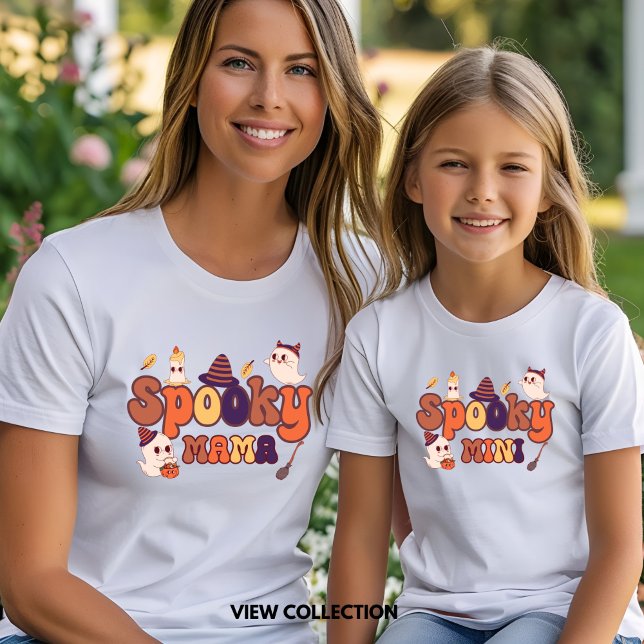 Camiseta Mami Halloween y yo estamos coincidiendo (Subido por el creador)