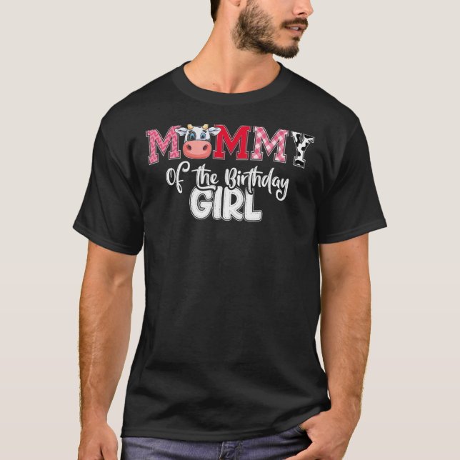 Camiseta Mami Of Birthd Chica De Cumpleaños (Anverso)