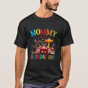 Camiseta Mami Of Birthday Boy Circus Family