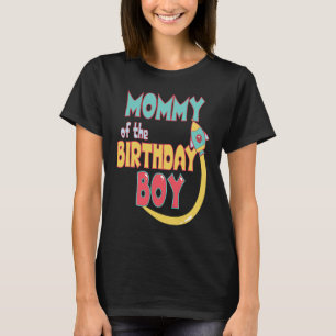 Camiseta Mami Of Birthday Boy Coqueteo Con Fa
