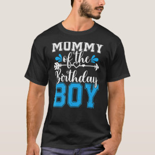 Camiseta Mami Of Birthday Boy Family Love Celebration
