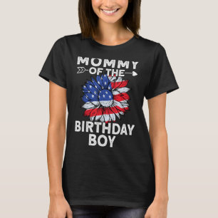 Camiseta Mami Of Birthday Boy Family Love Celebration