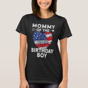Camiseta Mami Of Birthday Boy Family Love Celebration