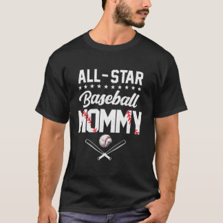 Camiseta Mami Of Birthday Boy Shirt All Star Baseball
