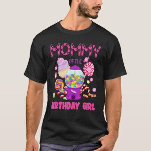 Camiseta Mami Of Birthday Chica Candyland Candy Birthd