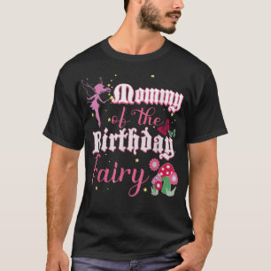 Camiseta Mami Of Birthday Fairy Princess Chica Mushroom