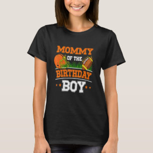 Camiseta Mami Of Birthday Football Soccer Theme Bd