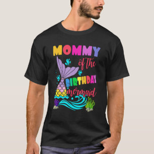 Camiseta Mami Of Birthday Mermaid Mateo Familia 1