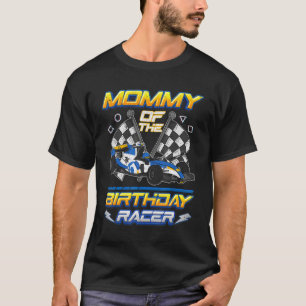 Camiseta Mami Of Birthday Racer Two Fast Birthday Deco