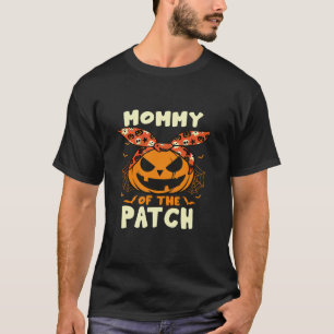 Camiseta Mami Of Patch Group Costume Calabaza Halloween