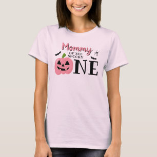 Camiseta Mami Of The Spooky One Halloween 1er cumpleaños