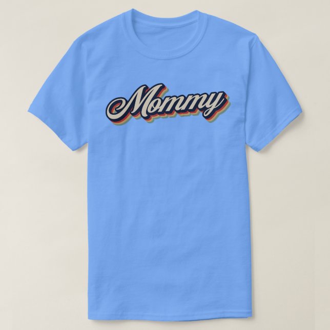 Camiseta Mami retro vintage (Diseño del anverso)