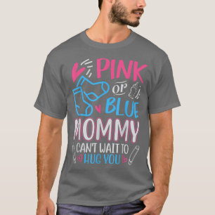 Camiseta Mami Rosa O Azul Nena Se Género Revelar Fiesta Sho
