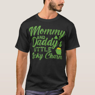 Camiseta Mami Y Daddys Pequeño Encanto Afortunado St Patric
