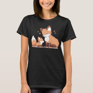 Camiseta Mami y zorro bebé