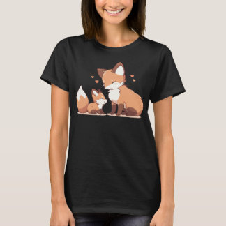 Camiseta Mami y zorro bebé